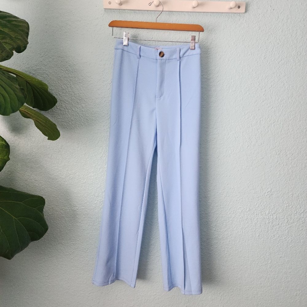 VRG GRL high rise straight leg trousers pants 2025 Pantone Color